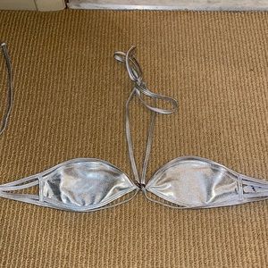 Silver I.AM.GIA Bandaeu Bikini Top
